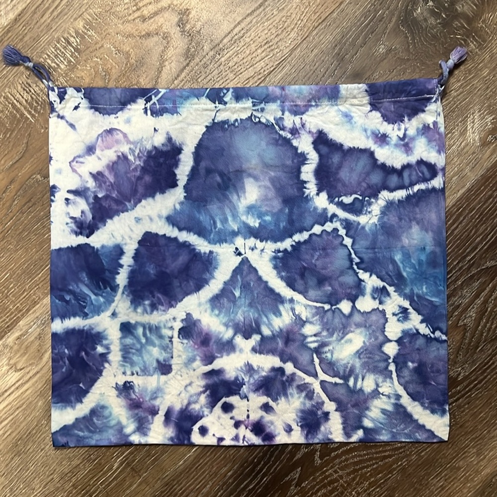 Spell and the Gypsy Custom Tie Dye Cotton Drawstring Bags - Picture 4 of 6